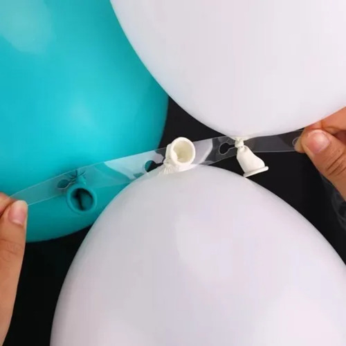 Imagen 6 de 10 de Cinta De Acetato Para Globos Arco Orgánico Decoracion