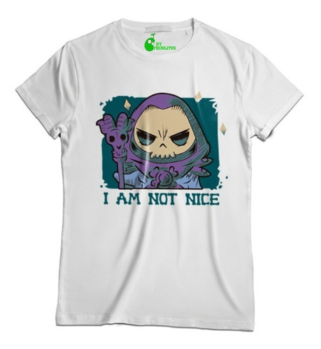 Playera Skeletor I Am Not Nice