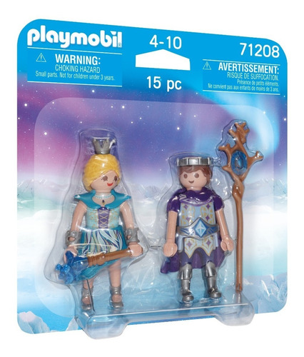 Figuras Armables Playmobil Princesa Y Príncipe De Hielo 3+ Cantidad de piezas 15