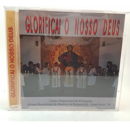 Glorificai O Nosso Deus Canto Gregoriano Portugues - Cd - 