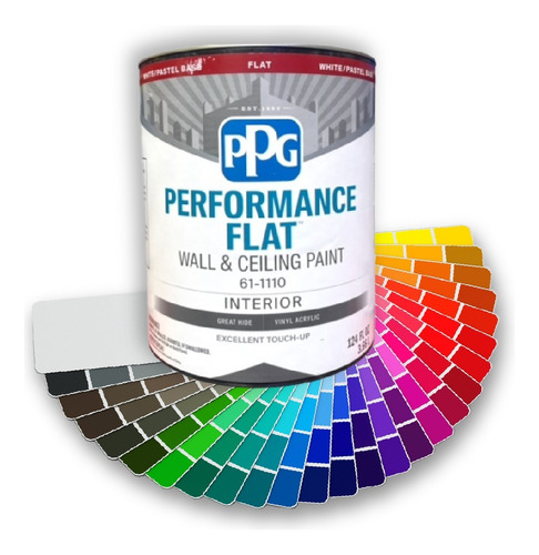 Pintura Ppg Clase A Caucho Mate +2000 Colores 