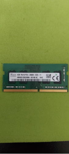 R6memória 4gb Ddr4 2666mhz Notebook Dell  Hma851s6djr6n