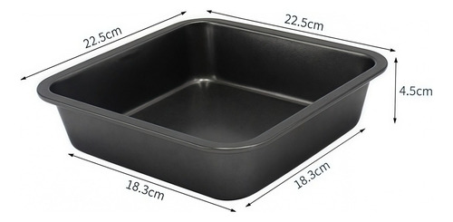 Ai Moldes Cuadrados For Hornear Pan De 2 Piezas