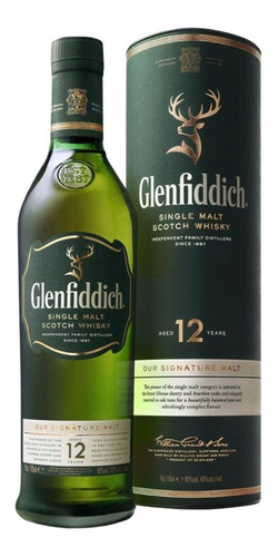 Whisky Glenfiddich 12 Años 750 Ml