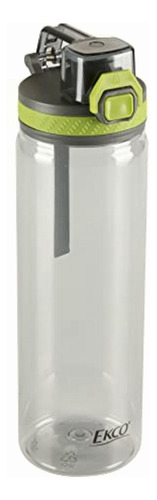 Botella Para Agua De 750 Ml Ekco, Color Verde Con Tapa