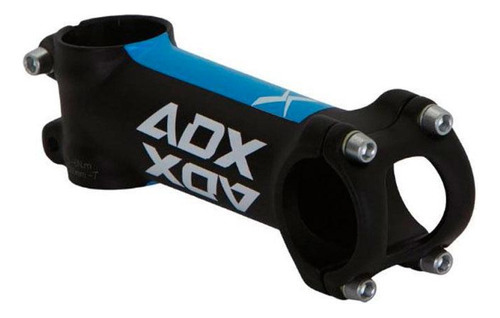 Mesa De Guidão Adx Alumínio Mtb Preto/azul 100mm -7