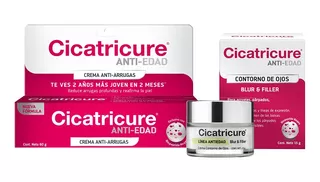 Cicatricure Antiarrugas 30gr + Contorno De Ojos Blur Filler