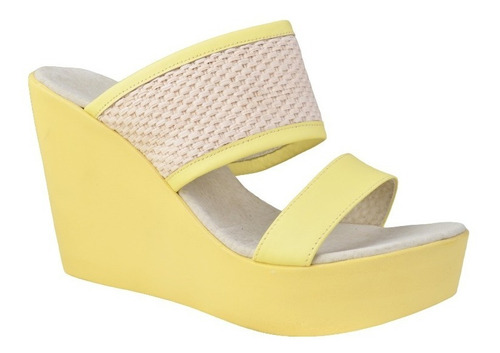 Zuecos Sandalias De Mujer De Cuero Reggae - Ferraro -