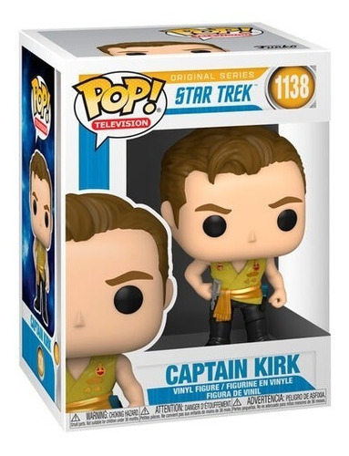 Funko Pop Star Trek - Capitan Kirk #1138