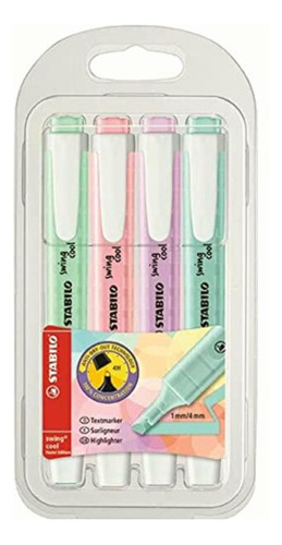 Stabilo 275/4-08 Portafolios Swing Cool Pastel Highlighter