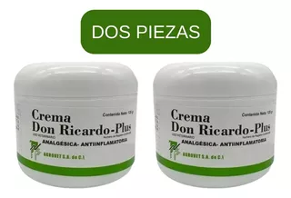 Pomada Don Ricardo Plus 120 Gr Crema De Uso Veterinario