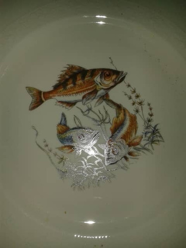 Imagen 2 de 10 de Juego De Platos De Porcelana