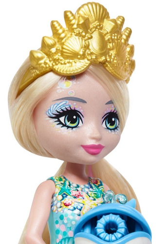 Set De Juego Mattel Muñeca Enchantimals Mareissa Sirena De Burbujas HFT24