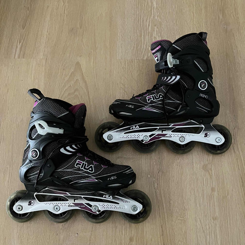 Patines Rollers. Marca Fila. Talle 38.5 - Poco Uso