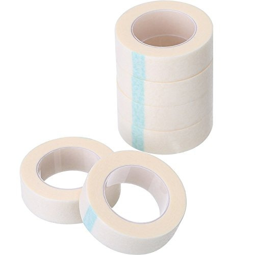 Eboot 6 Rolls Eyelash Tape Papel Blanco Cinta De Pestañas D