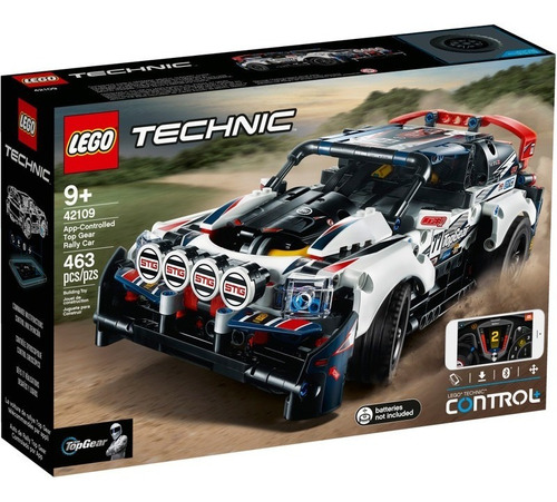 Kit Lego Technic Coche De Rally Top Gear Controlado 42109