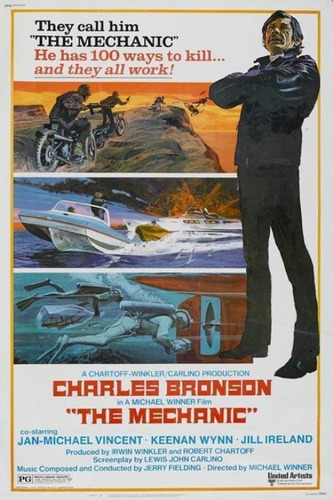 Dvd The Mechanic | Asesino A Precio Fijo (1972)