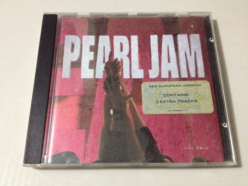 Pearl Jam Ten Cd Usado Import. Austria New European Version