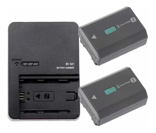 2 Baterías De Np-fz100 + Cargador, Para Sony, Origen