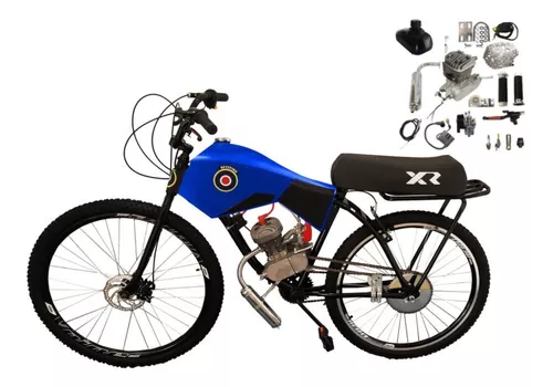 Bicicleta Azul Motorizada 80cc Aro 26, Produto Masculino Bicicleta Nunca  Usado 77256613