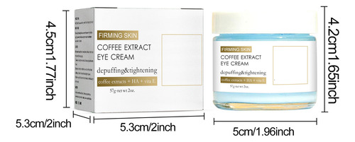 Coffee Extract Eye Cream, Fade Dark Circles 30ml