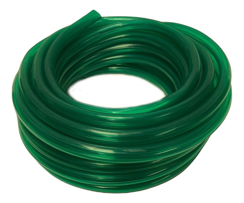 Manguera Riego Verde Cristal Traslucida 1/2 - Rollo 15mt