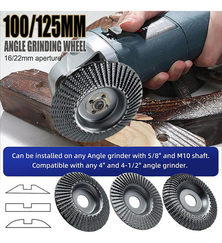 Set De Discos Para Amoladora, Accesorios De Tallado En 125mm