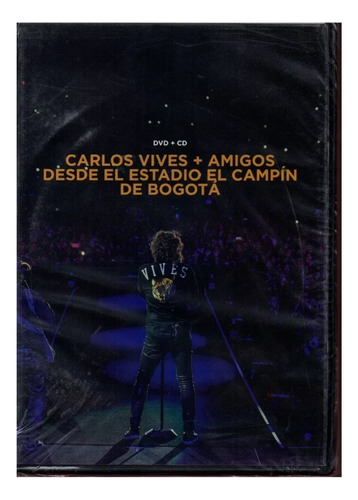 Cd+dvd  Carlos Vives  Amigos Desde El Campin --en Vivo