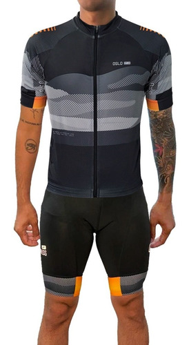 Remera Jersey Ciclismo Oslo Manga Corta Ciclista - Ruta/mtb-