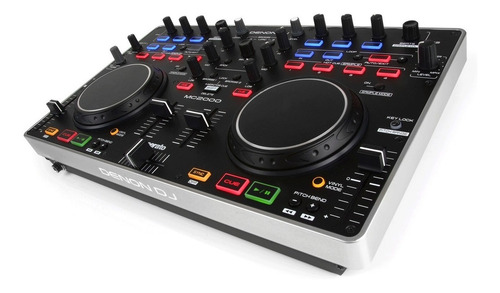 Imagen 1 de 5 de Controlador Mixer Dj Denon Mc2000 Serato + Garantía