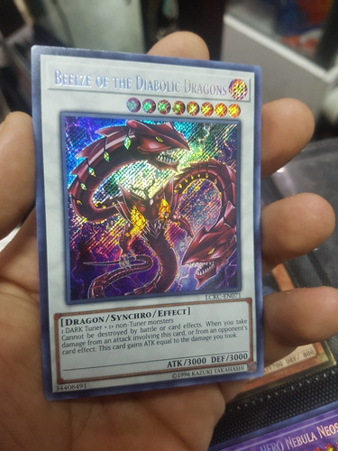 Beelze Of The Diabolic Dragons Secret Rare Yugioh