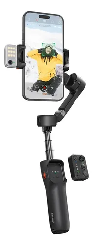 Estabilizador Hohem Isteady V3 Gimbal Ai + Controle Remoto Preto