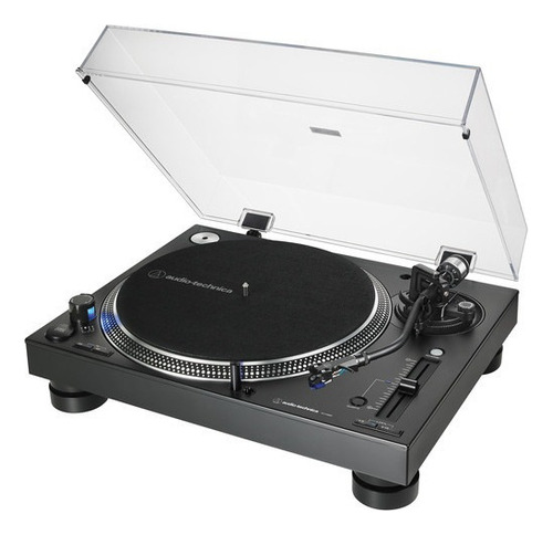 Toca-discos profissionais AT-LP140XP Audio-Technica, cor preta