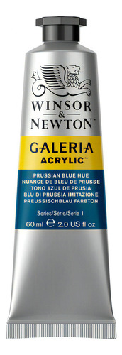 Tinta Acrílica Winsor & Newton Galeria 60ml Prussian Blue Cor Azul-escuro