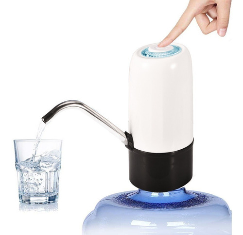 Dispenser Bomba De Agua Bidon Automatico Usb Recargable 