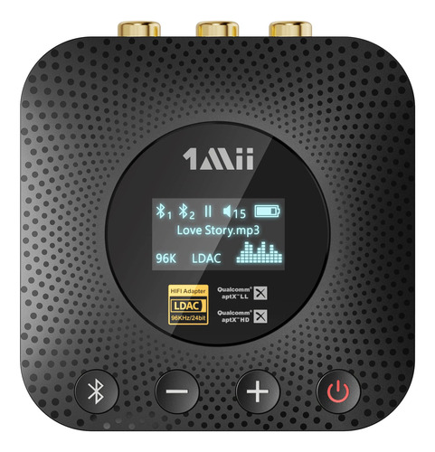 1mii B06hd+ - Receptor De Msica Bluetooth 5.1 De Alta Resolu