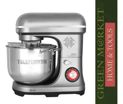 Batidora De Pie Telefunken Planetarium 2000w 3en1 Bowl 10lts