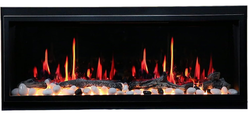 Zopaflame Chimenea Eléctrica Lineal De 45 Pulgadas, Empotrad