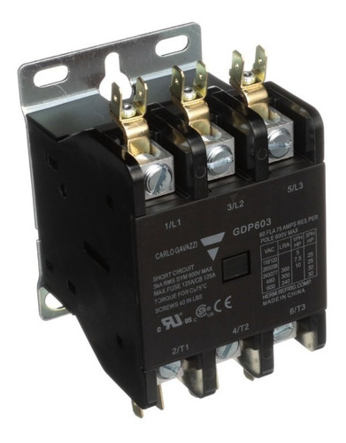 Contactor Proposito Definido 60 Amp Carlo Gavazzi Gdp603l
