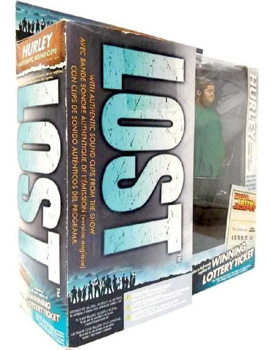 Lost Hurley (hugo Reyes) Com Som Mcfarlane Action Figures