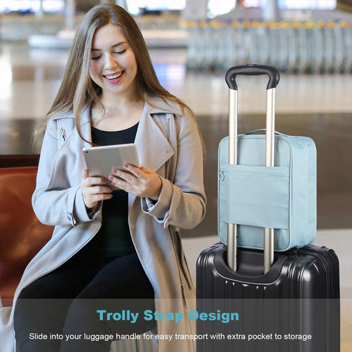 Neceser De Doble Capa, Bolsa De Viaje Para Guardar Zapatos