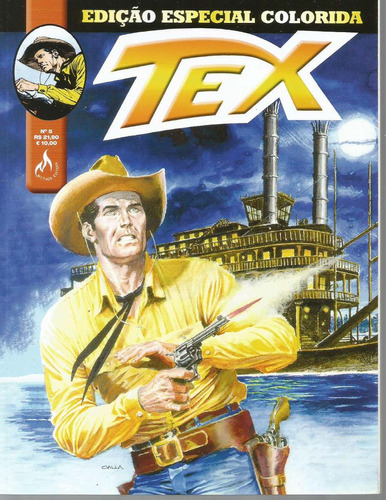 Tex Edição Especial Colorida Nº 05 - Editora Mythos - Bonellihq 5 Cx282 T20