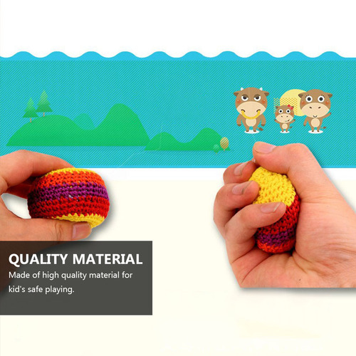 Bolsa De Arena De Lana, Bolsa De Tierra, Juguete Para Niños