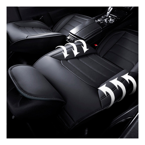 Funda Cubre Asiento Ecocuero Universal 13 Piezas Universal