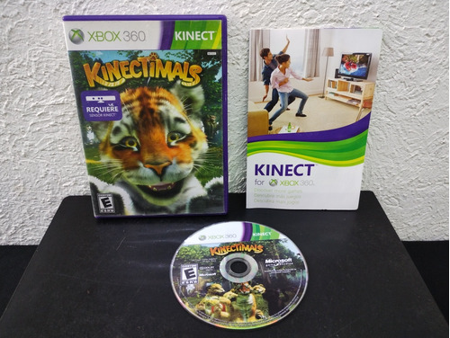 Kinectimals Para Xbox 360 Kinect Completo Usado Original