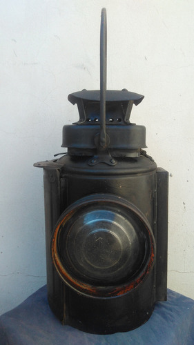 Antiguo Farol Ferrocarril Tren Para Vagón De Cola (Usado)