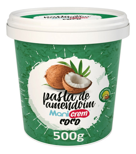 Manicrem Pasta De Amendoim Coco - 500g