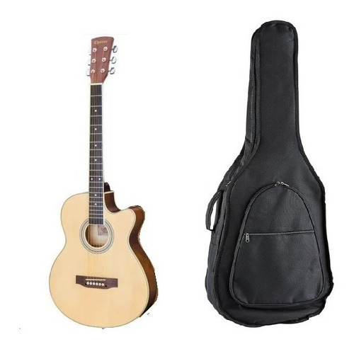 Guitarra Electroacustica Folk Auditorium Chateau 120 Estuche