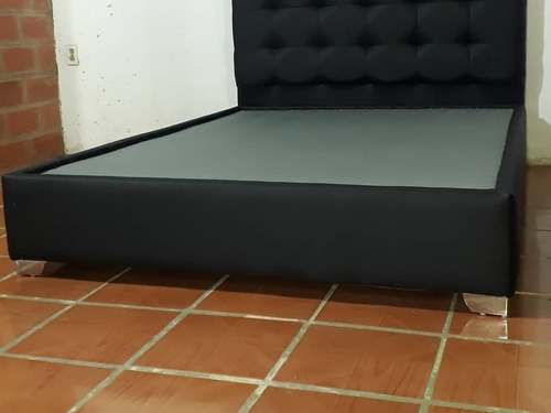 Imagen 5 de 10 de Box Spring Matrimonial ( Fabricamos Todos Los Tamaños)