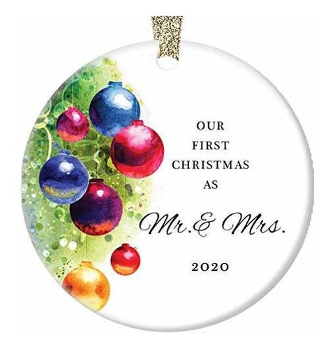 En Primer Lugar El Sr. Y Sra Navidad Ornamento 2020 Nuestra 